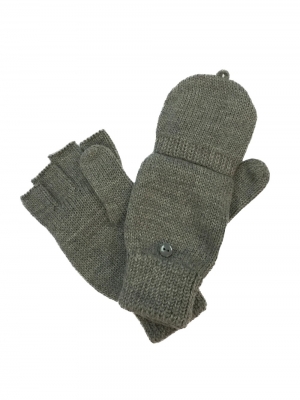 Ladies Fingerless Gloves with Cover